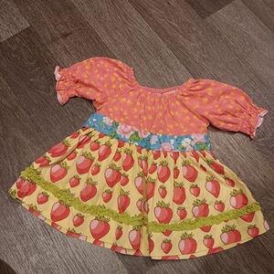 Matilda Jane Pink and Orange Dress